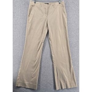Vtg The Limited Cassidy Fit Pant Womens Sz 6 Beige Flare Low Rise School Office